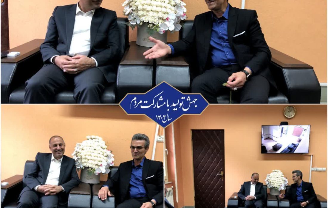 دیدار مدیر کل جمع آوری و فروش اموال تملیکی استان گیلان با محمدرضا فلاحتگر، مدیر کل راه و شهرسازی استان گیلان