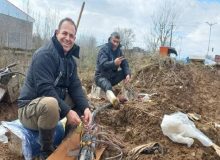 ترمیم کابل ۱۰۰۰ زوجی مرکز لچه گوراب شهرستان رشت