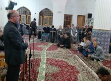 برگزاری مراسم یادبود شهید رئیسی در قلب بازار رشت