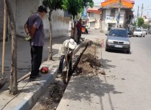 با اجرای عملیات کابل کشی ؛ بانک ملی شعبه سنگر به شبکه فیبر نوری متصل می شود