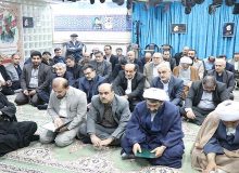 مراسم یادبود آیت الله دکتر رییسی و همراهان ایشان در دادگستری کل استان گیلان برگزار شد