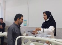 همزمان با هفته سلامت مردان؛ آگاهی بخشی به کارکنان در خصوص بیمارای‌های شایع مردان در مرکز آموزشی و درمانی پورسینا