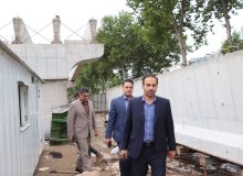 در مسیر تحول؛  بازدید شهردار رشت از روند تیرگذاری تقاطع غیرهمسطح شهید باهنر‌  با نصب ۱۶ تیر،پیشرفت تقاطع غیرهمسطح شهید باهنر رشت به ۵۰ درصد رسید