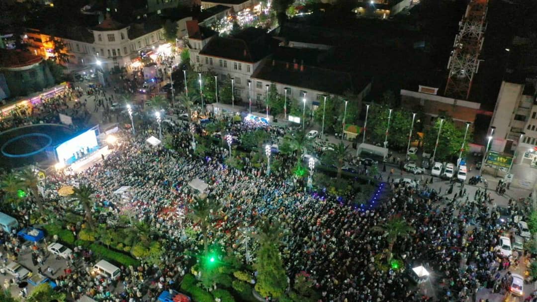 به همت سازمان فرهنگی،اجتماعی و ورزشی شهرداری رشت؛ برگزاری جشن ۲۰ هزار نفری عید غدیر خم در پیاده راه فرهنگی شهدای ذهاب رشت