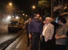 بصورت همزمان در مناطق پنج گانه شهری ؛  اجرای روکش آسفالت ۴۰۰ هزار متر مربع از محورهای اصلی معابر شهر رشت