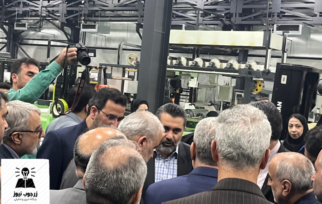 اختصاصی /بازدید وزیر صمت از شرکت پوشش آلومینیوم کاسپین کیان  در شهرک صنعتی سفیدرود