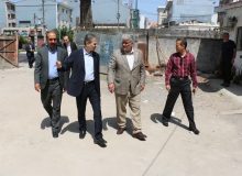 معاون برنامه ریزی و توسعه مشارکتها سازمان نوسازی مدارس کشور از پروژه های در حال احداث استان گیلان بازدید نمود