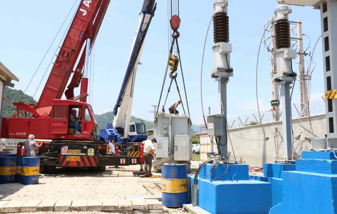 معاون طرح و توسعه شرکت برق منطقه‌ای گیلان: عملیات اجرایی پروژه افزایش ظرفیت پست لیسار آغاز شد