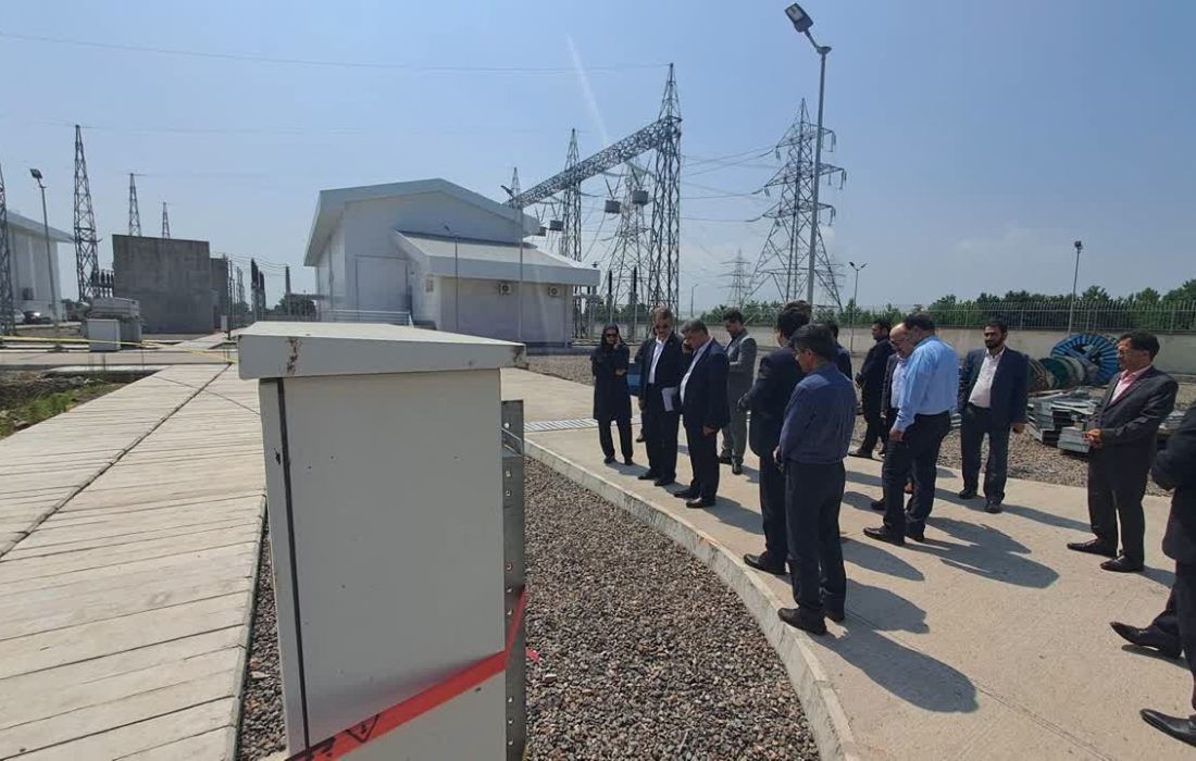 بازدید مدیرعامل توانیر از پست ٢٣٠ كیلوولت شهید حق بین رشت