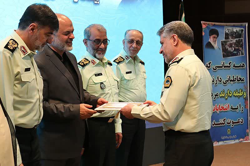 فرمانده انتظامی استان گیلان فرمانده برتر سال ۱۴۰۲ کشور شد