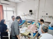 بررسی وضعیت ارائه خدمات درمانی به بیماران انتقالی حریق مهیب بیمارستان قائم رشت به مرکز آموزشی درمانی ولایت ،رازی و دکتر حشمت