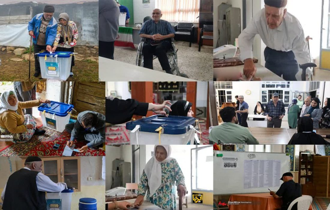 گزارش تصویری | حضور پرشور خانواده بزرگ بهزیستی استان گیلان در شعبات اخذ رأی ریاست جمهوری