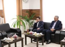 دیدار مدیر عامل شرکت مخابرات استان گیلان با رییس کل دادگستری استان گیلان به مناسبت هفته قوه قضائی