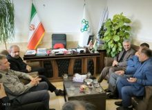 دیدار مدیر مخابرات منطقه گیلان با شهردار و شورای شهر چابکسر