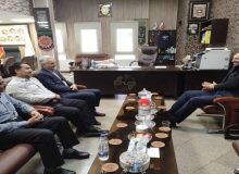 دیدار نماینده مردم شهرستان آستارا در مجلس شورای اسلامی با مدیر مخابرات منطقه گیلان