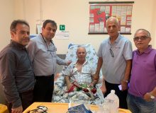 همزمان با هفته تامین اجتماعی صورت گرفت : عیادت از بازنشستگان بیمار توسط مدیران استانی و روسای شعب تامین اجتماعی گیلان 