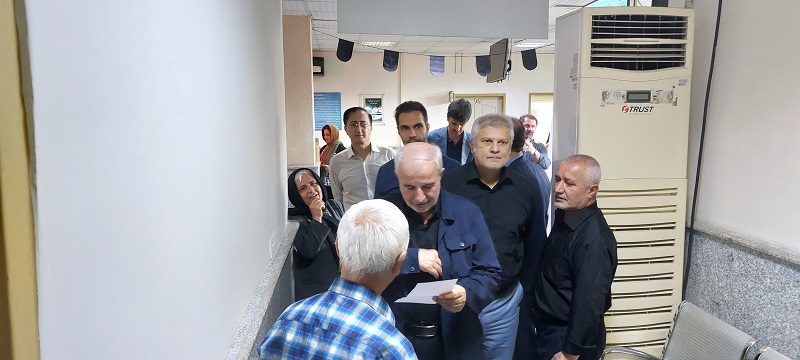همزمان با هفته تامین اجتماعی انجام پذیرفت: بازدید نماینده مجلس شورای اسلامی از پلی کلینیک شماره یک تامین اجتماعی رشت