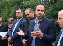 بازدید مجمع نمایندگان استان گیلان با همراهی رئیس،اعضای شورای اسلامی و شهردار رشت از پروژه های طرح میثاق رشت