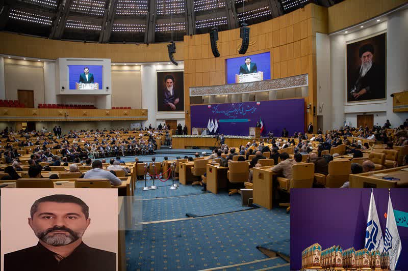 از نیکوکاری گیلانی “بابک محمدی تشکری” به عنوان خیر برجسته مدرسه ساز ملی توسط سرپرست ریاست جمهوری تجلیل و تکریم شد