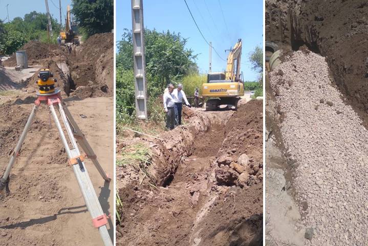 اجرای پروژه تکمیل خط انتقال ورودی به تصفیهخانه لنگرود