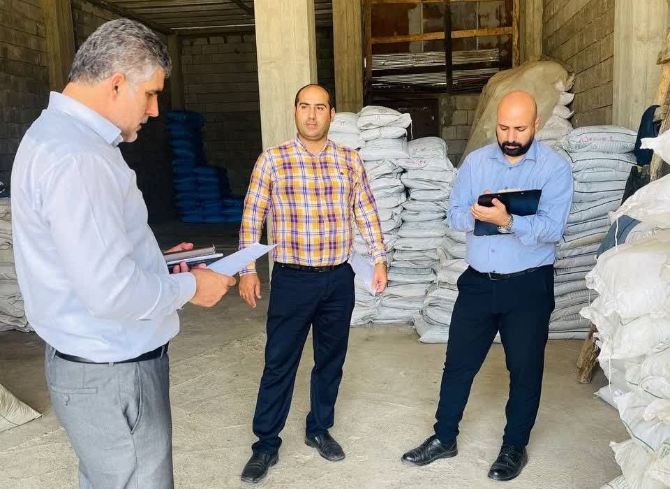 عملیات پایش، کنترل و نظارت بر روند توزیع کود کارگزاری ها در گیلان