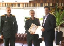 تقدیر ستاد کنگره سرداران ، امیران و ۸ هزار شهید گیلان از شهردار لاهیجان