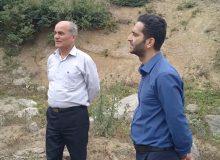 بازدید کارشناسان دفتر روابط عمومی وامربین الملل سازمان منابع طبیعی وآبخیزداری کشور از پروژه های آبخیزداری شهرستان رودبار