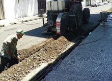 اجرای پروژه توسعه فیبرنوری (FTTH) مخابرات در مناطق مختلف شهرستان بندرانزلی