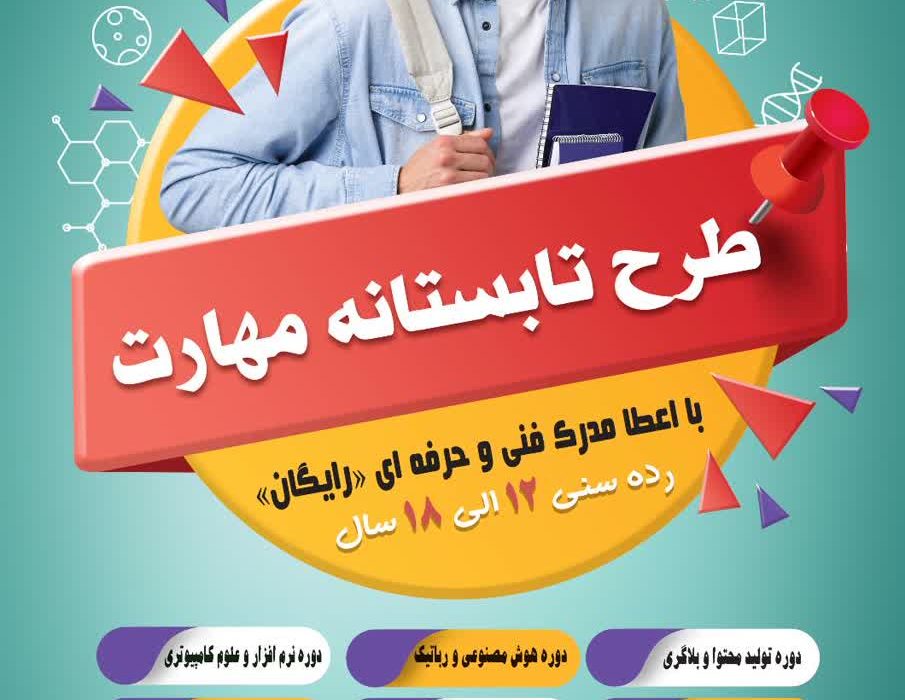 اجرای طرح تابستانه مهارت ویژه دانش آموزان تحت حمایت کمیته امداد گیلان