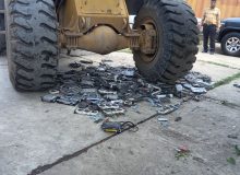 کشف و امحاء فنی ۱۲۵۷ دستگاه ماینرهای غیرمجاز به همراه قطعات منفصله در انبار اموال تملیکی استان گیلان