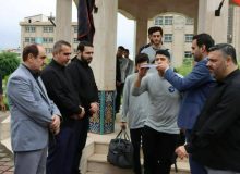 اعزام دانشجویان بسیجی دانشگاه آزاد اسلامی واحد رشت به اردوی جهادی