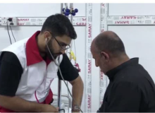 ۵۱ هزار زائر توسط تیم درمانی هلال‌احمر گیلان در نجف ویزیت شدند