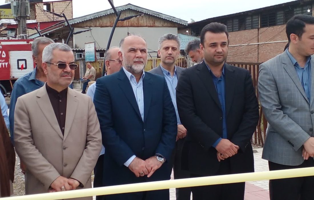 آیین بهره برداری از پروژه های عمرانی شهرداری لولمان هم زمان با هفته دولت برگزار شد