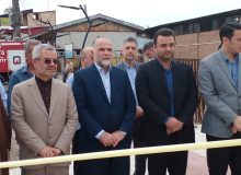 آیین بهره برداری از پروژه های عمرانی شهرداری لولمان هم زمان با هفته دولت برگزار شد