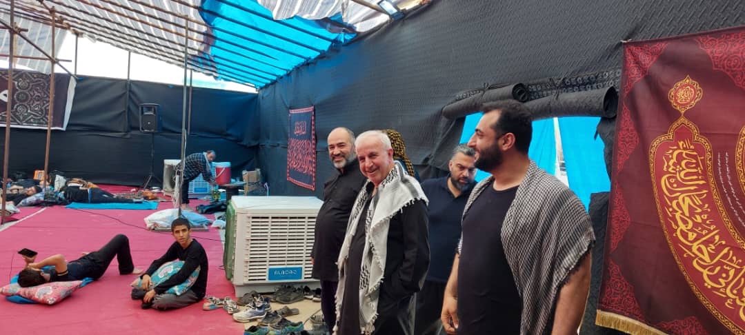 بازدید مهندس کوچکی نژاد از موکب فاطمه اخری (س): از«مواکب گیلانی های عزیز در کربلای معلی» بویژه موکب فاطمه اخری (س) تشکر می کنم