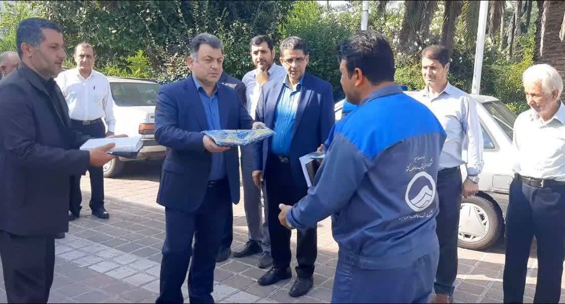 اعزام تانکر آبرسانی سیار؛ جهت تامین بخشی از آب مورد نیاز مواکب اربعین حسینی