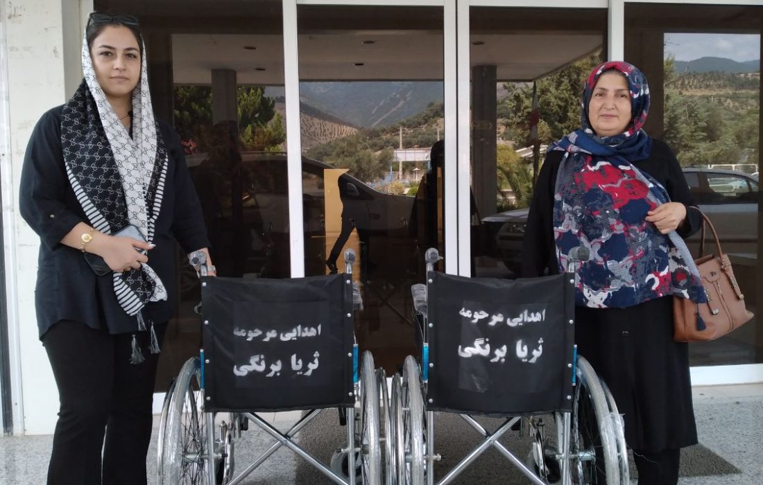 در اقدامی خداپسندانه؛ اهدای دو عدد ویلچر به بیمارستان سلامت