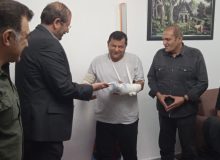 تجلیل سرپرست سازمان منابع طبیعی وآبخیزداری کشور از جنگلبان تالشی