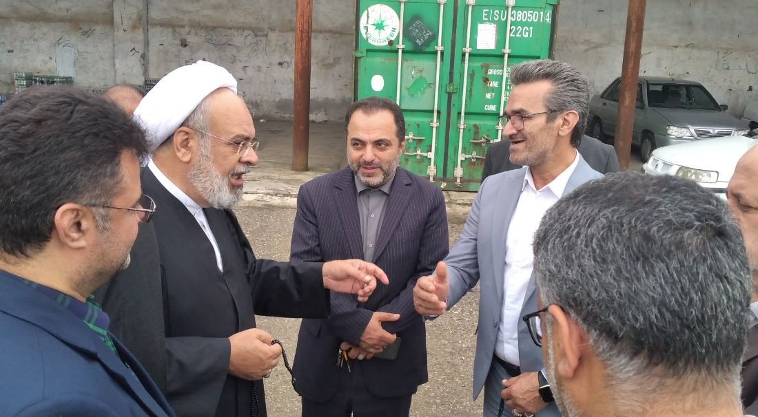 بازدید مقام عالی قضایی استان از انبار اموال تملیکی استان گیلان
