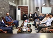 دیدار رئیس شورا و شهردار فومن با مدیر مخابرات منطقه گیلان