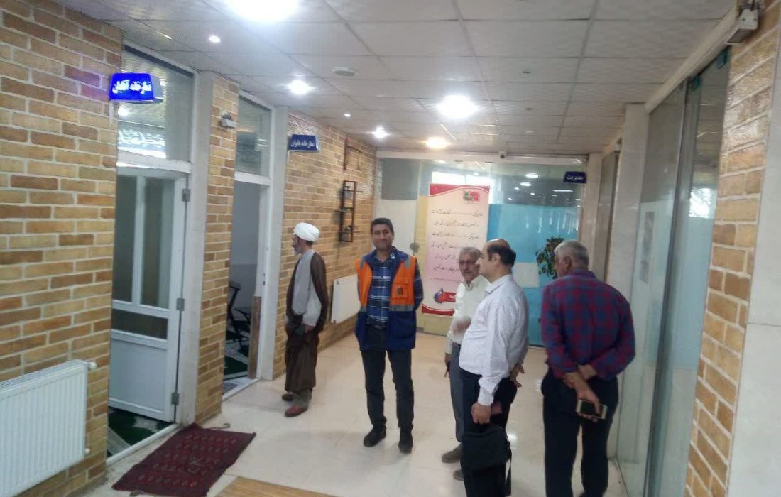 بازدیدهای مستمر ودوره ای کمیته نظارت استانی از اماکن خدماتی بین راهی