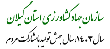 سازمان جهاد کشاورزی گیلان گوی سبقت را از سایر استان ها ربود؛ کسب رتبه اول در اعتبارات هزینه شده پروژه های هفته دولت
