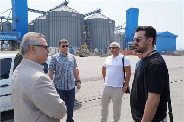 بازدید هیات تجاری بلاروس از دو بندر شمالی و یک بندر جنوبی