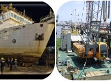 معاونت فنی و مهندسی اداره کل بنادر و دریانوردی استان گیلان گفت: تعمیرات اساسی و زیرآبی دو فروند شناور لایروب استان گیلان