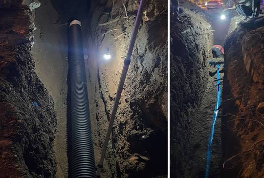 اجرای بیش از یک هزار متر اصلاح و توسعه شبکه فاضلاب رشت در پنج ماه اول سال جاری