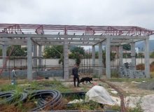 آغاز عملیات تكمیلی احداث ساختمان بهره برداری مخزن ۱۰۰۰ متر مكعبی حویق در شهرستان تالش