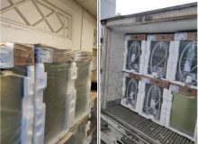 توقيف کاميون يخچال دار حامل لوازم خانگي قاچاق