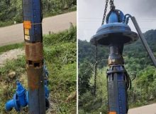 رفع ضعف فشار آب شرب تاسیسات آبرسانی مجتمع نقره ده شهرستان آستانه اشرفیه