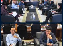 نشست مدیر کل اقتصاد و دارایی گیلان با  سرمایه گذار چینی، بمنظور انجام مذاکرات جهت مشارکت در پروژه تولید لامپ روشنایی در شهر صنعتی رشت