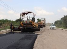 آغاز عملیات آسفالت قطعه اول پروژه بازگشایی ژ۵ “محور شهید سلیمانی”